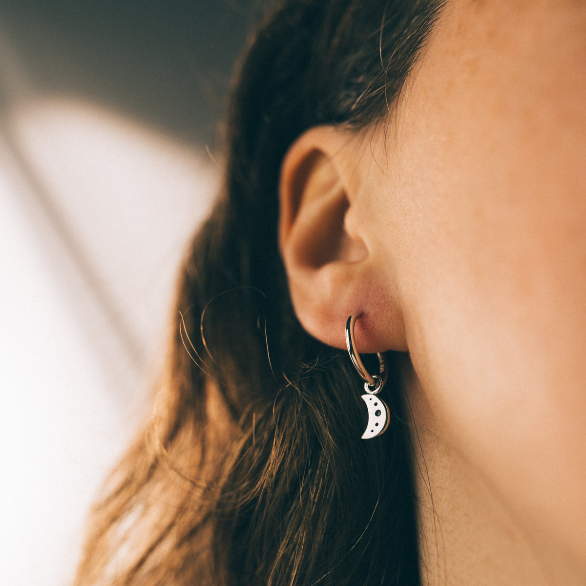 ASTRA & LUNA - Sterling Silver Hoops