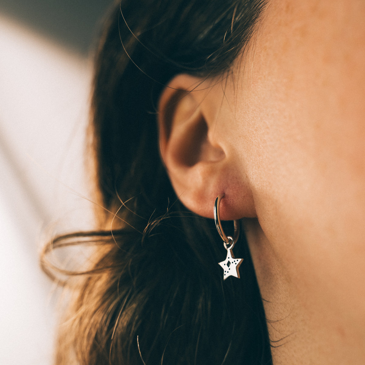 ASTRA & LUNA - Sterling Silver Hoops