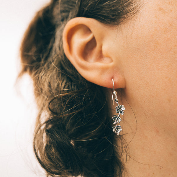 HEDERA - Sterling Silver Drops