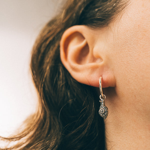 SHELBY - Sterling Silver Hoops