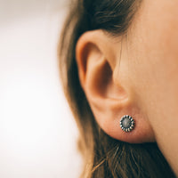 LITTLE SUNFLOWER - Sterling Silver Studs