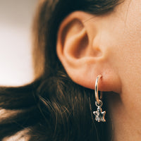 HALLOWS EVE - Sterling Silver Hoops