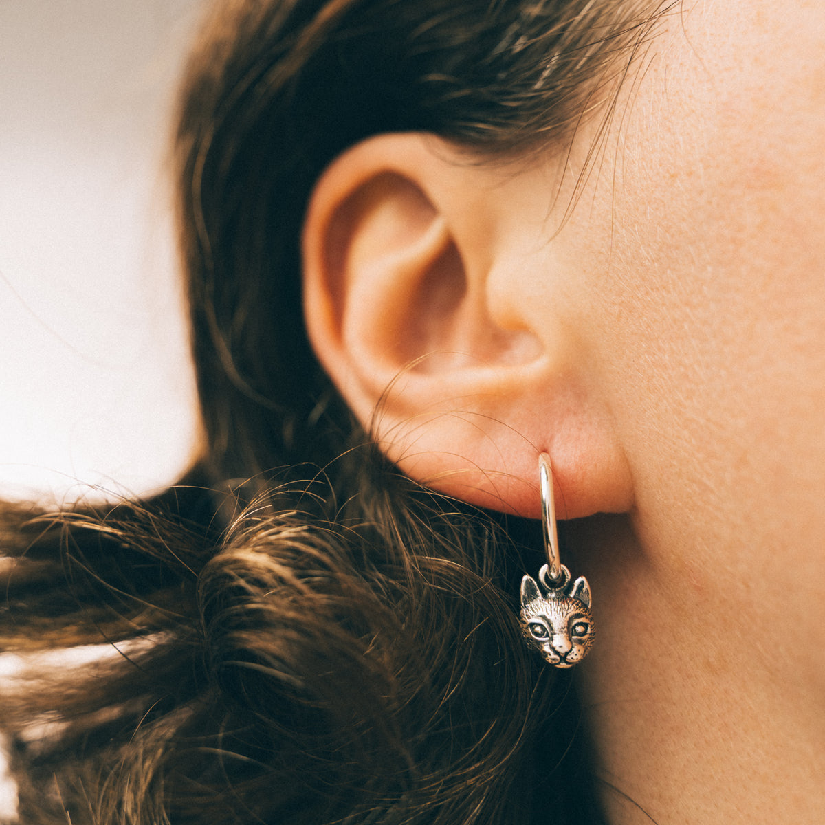 GRIMALKIN - Sterling Silver Hoops