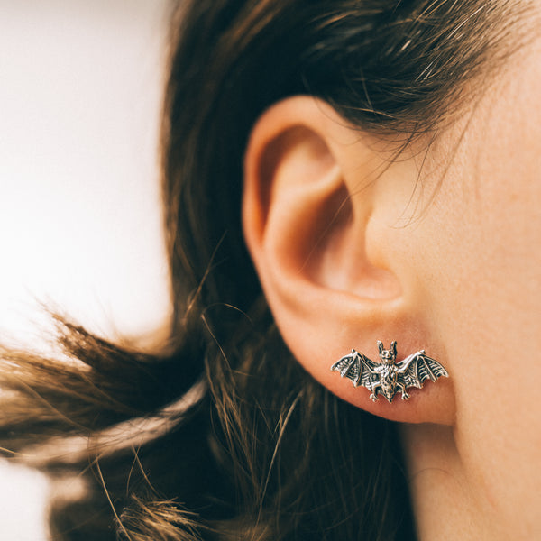 NIGHT FLIGHT - Sterling Silver Studs