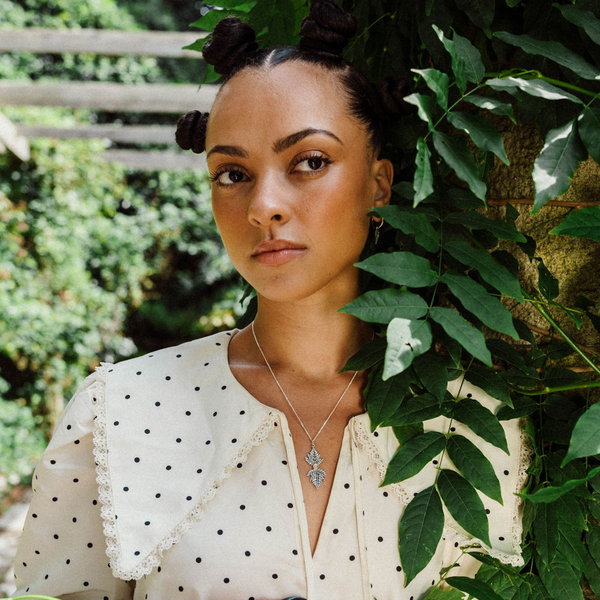 HEMLOCK - Sterling Silver & Moonstone Necklace