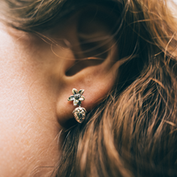 STRAWBERRY PATCH - Sterling Silver Studs