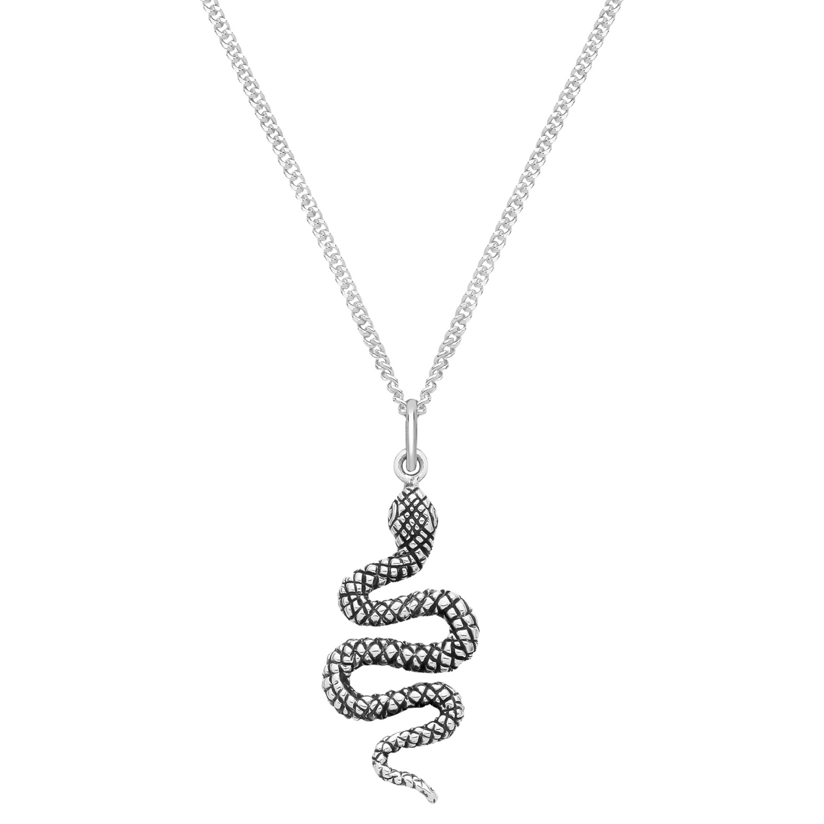 SERPENT - Sterling Silver Necklace