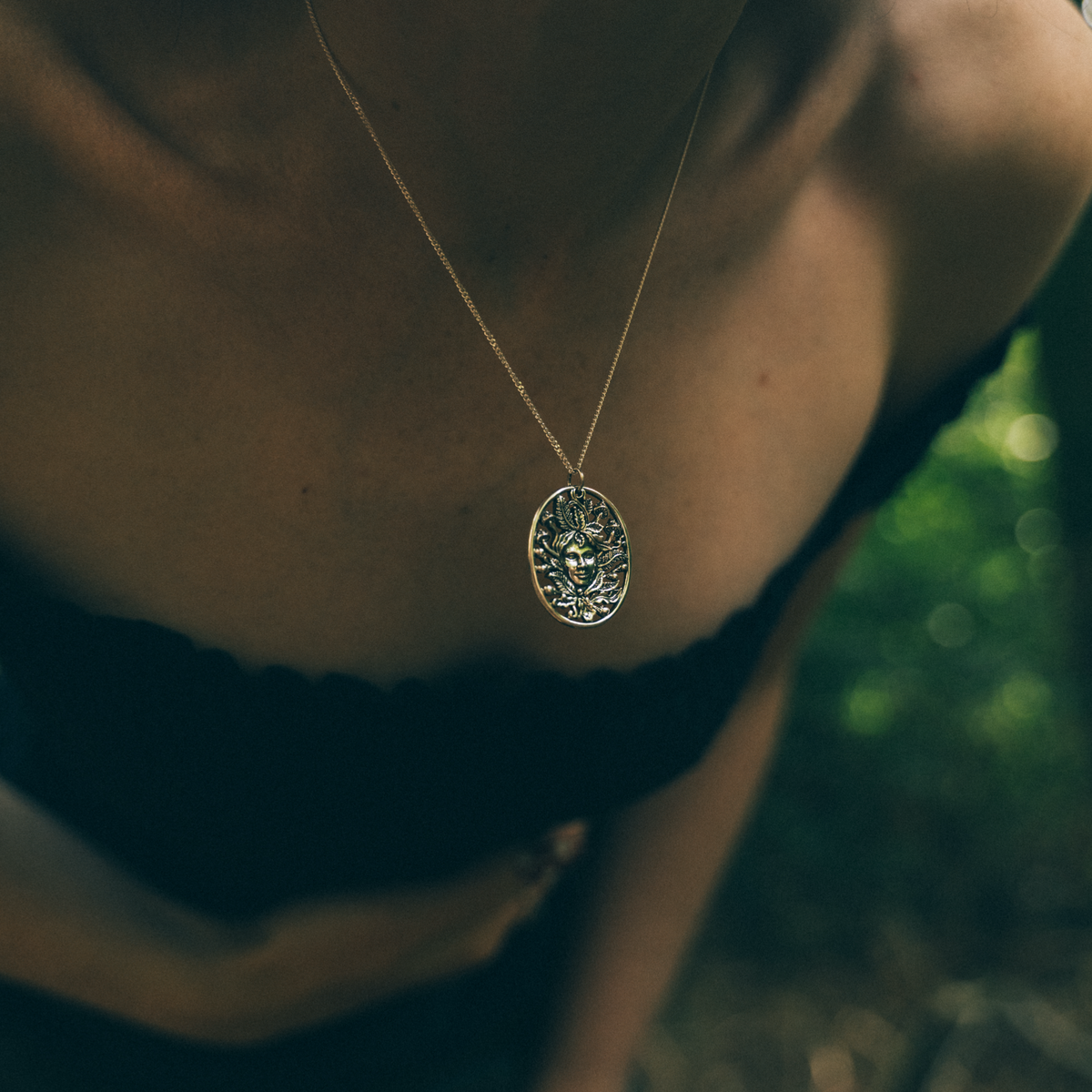 WOMAN OF THE WOODS - Sterling Silver Necklace