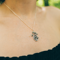 TANGLED TOADSTOOLS - Sterling Silver Necklace