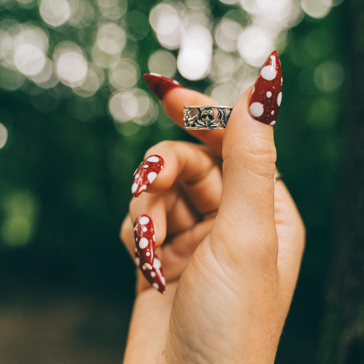 FERN & FUNGI - Sterling Silver Ring
