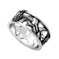 FERN & FUNGI - Sterling Silver Ring