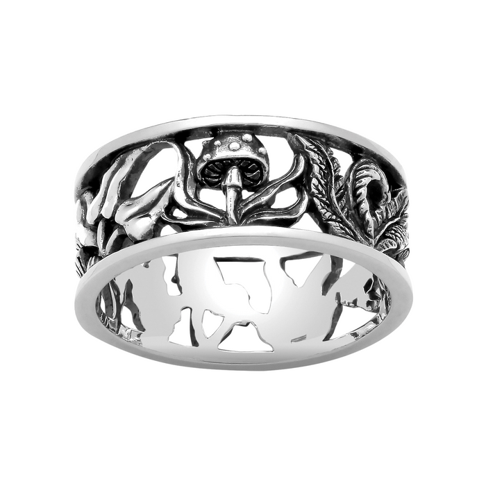 FERN & FUNGI - Sterling Silver Ring