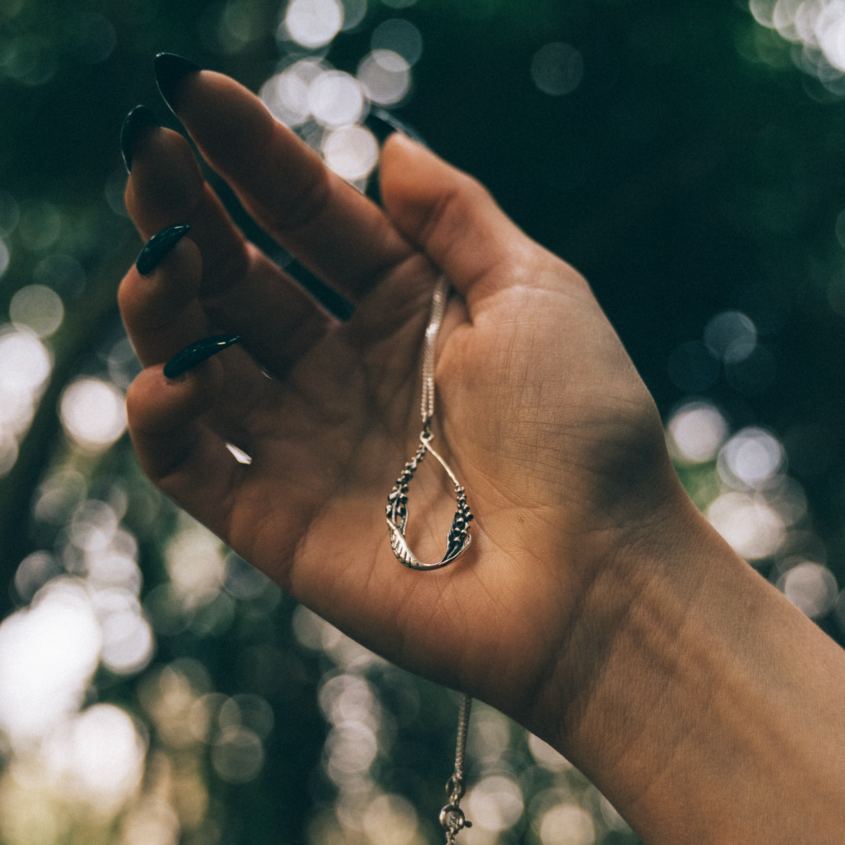 FOXGLOVE - Sterling Silver Necklace