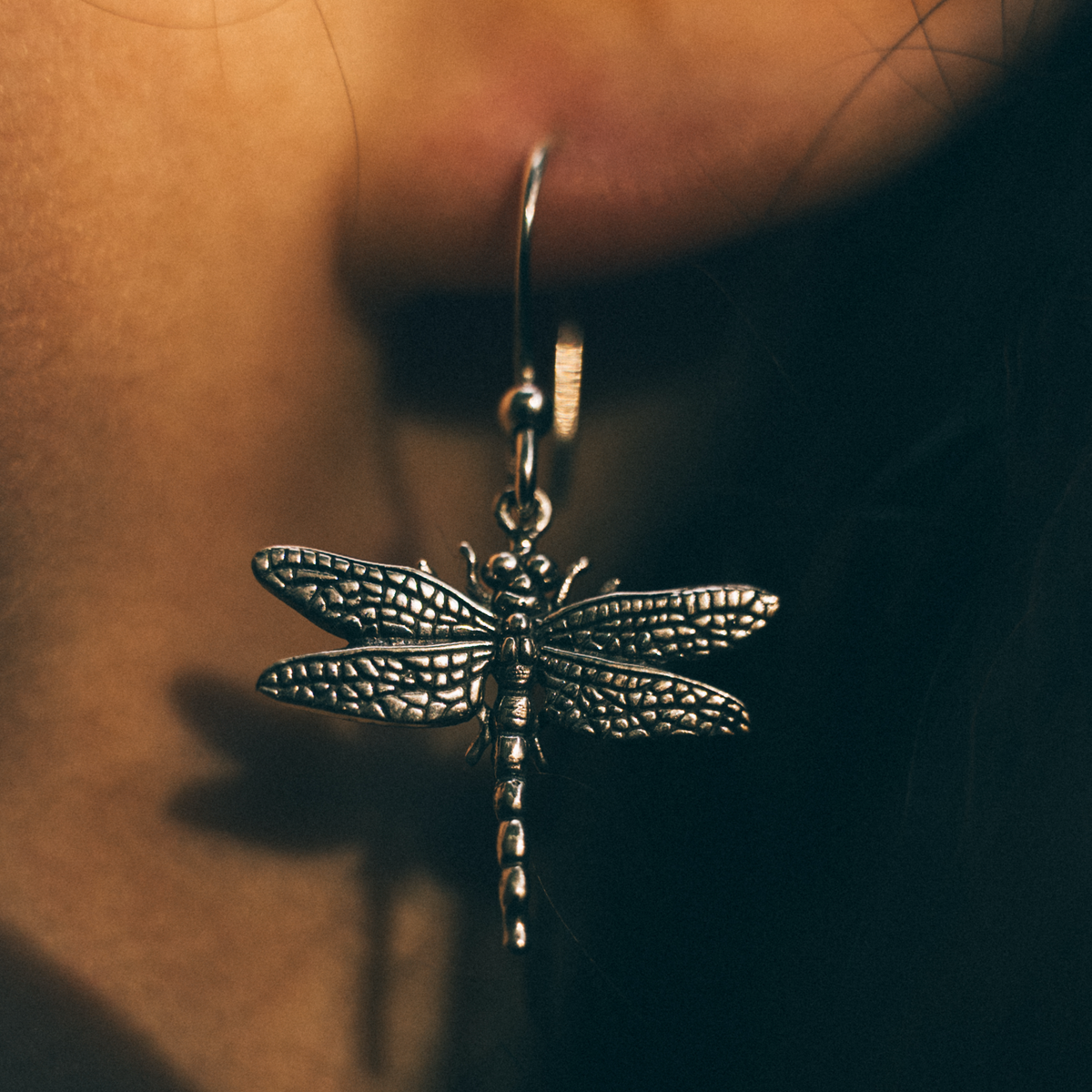 DRAGONFLY - Sterling Silver Drops