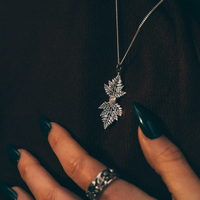 HEMLOCK - Sterling Silver & Moonstone Necklace