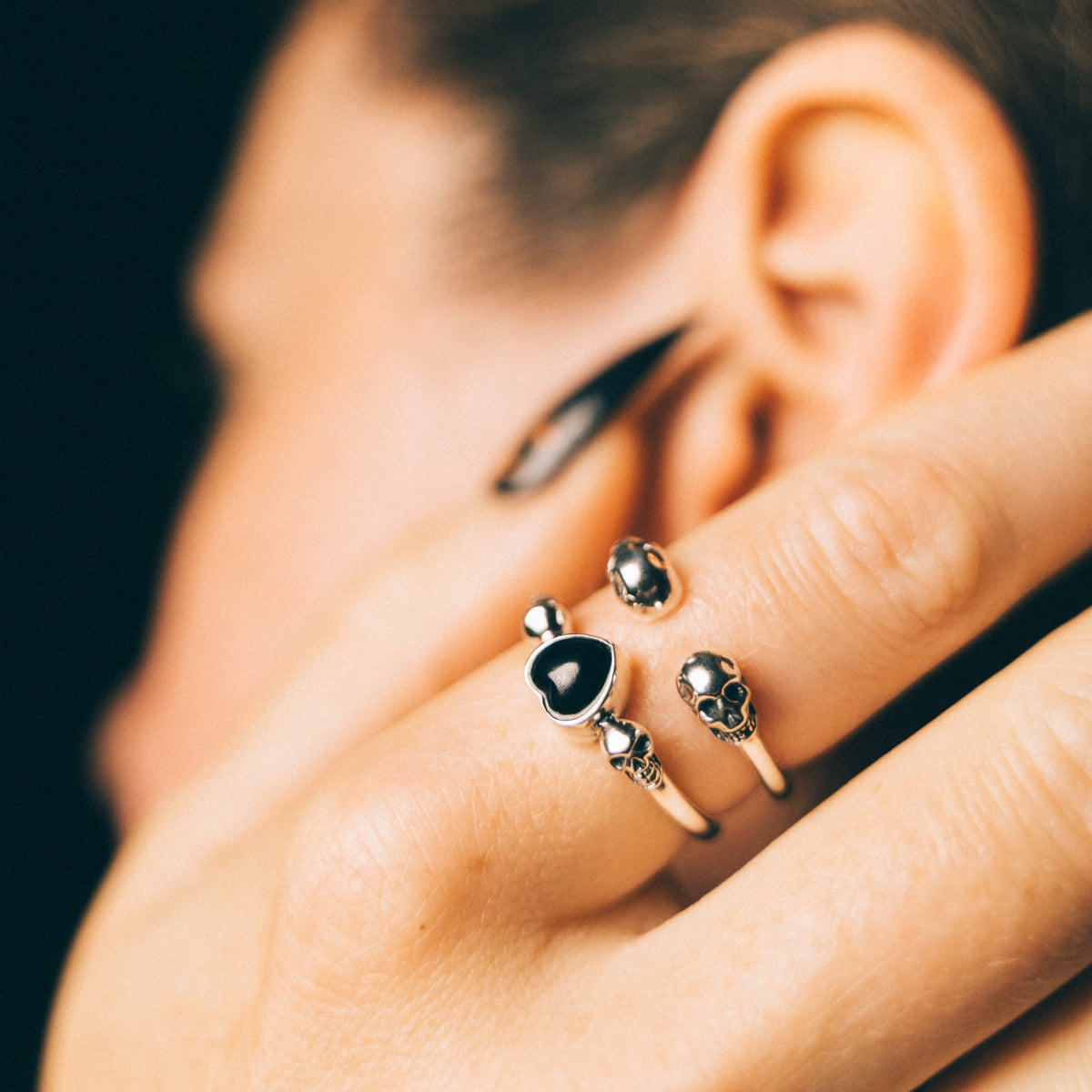 DOUBLE TROUBLE - Sterling Silver Ring