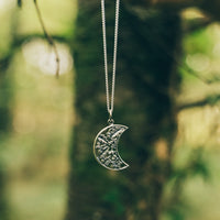 HARVEST MOON - Sterling Silver Necklace
